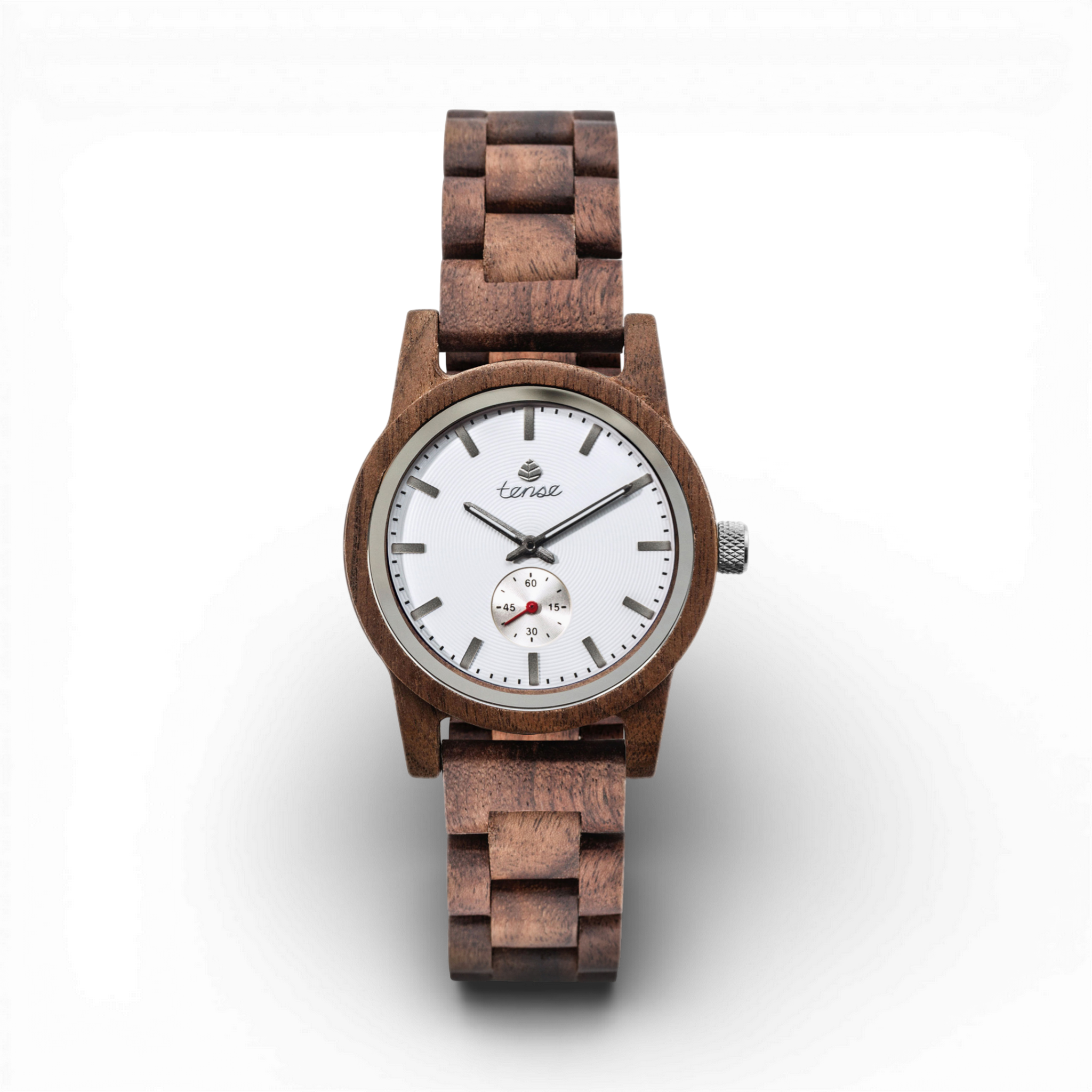 Walnut/White Dial