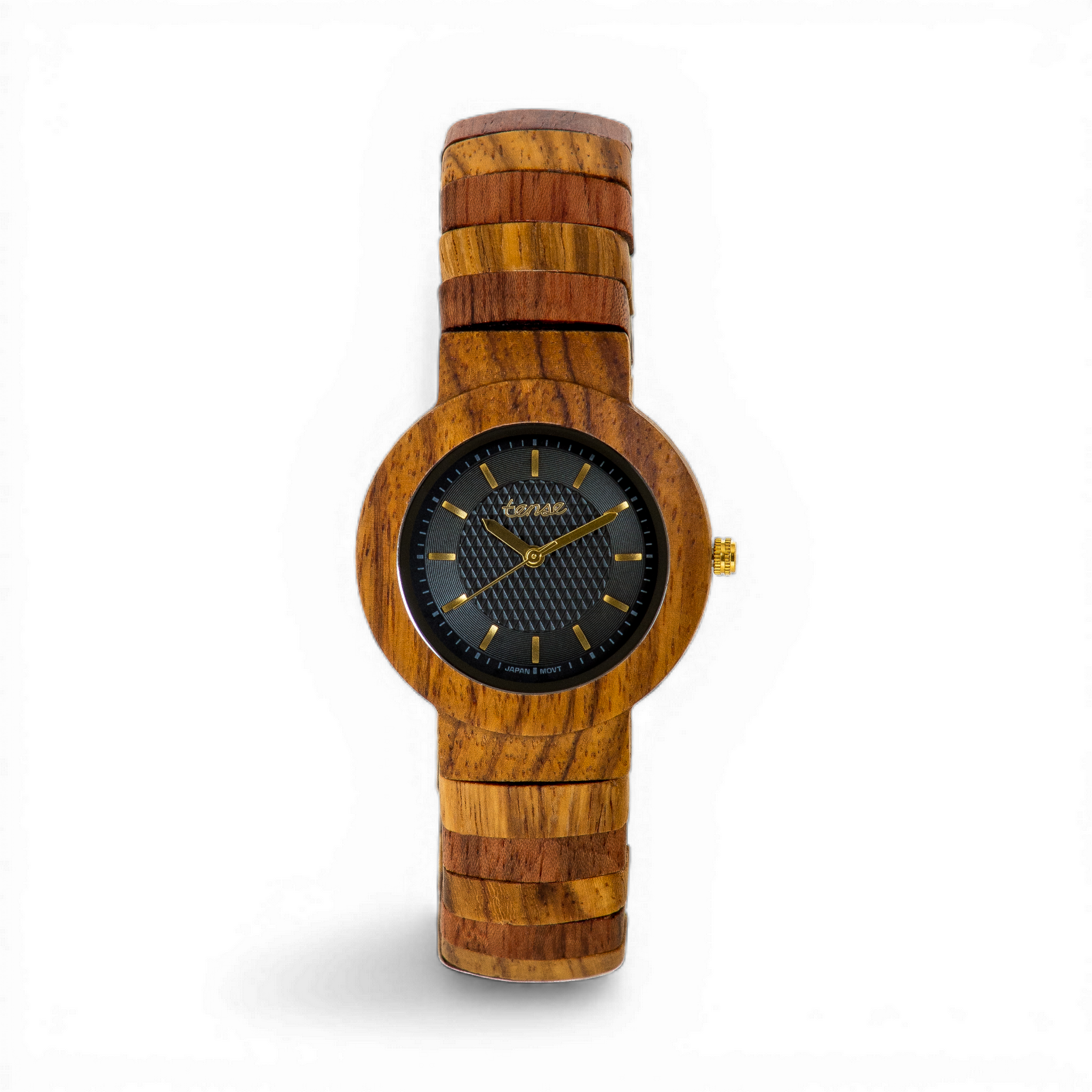 Teak/Black Dial