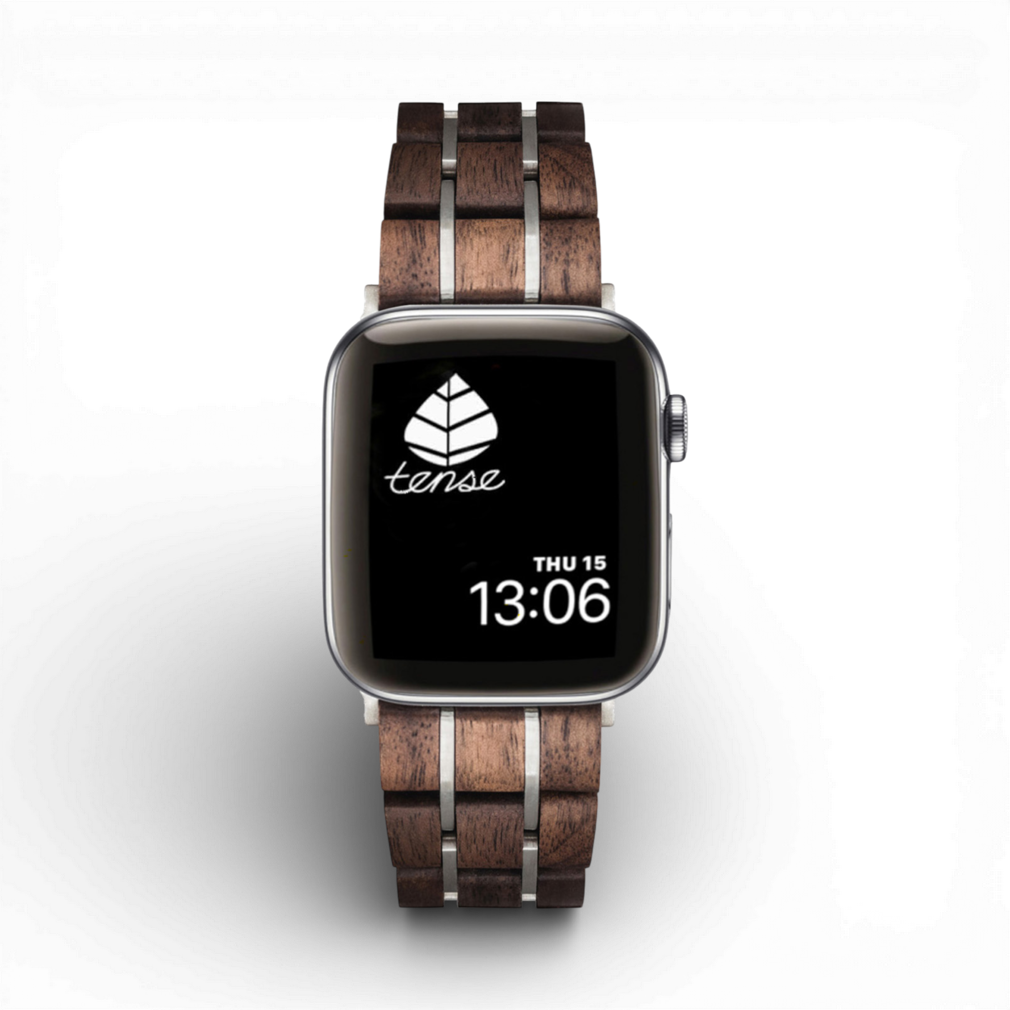 Walnut/Silver 38mm (Small) Fits: 40mm 41mm and Series 10-42mm