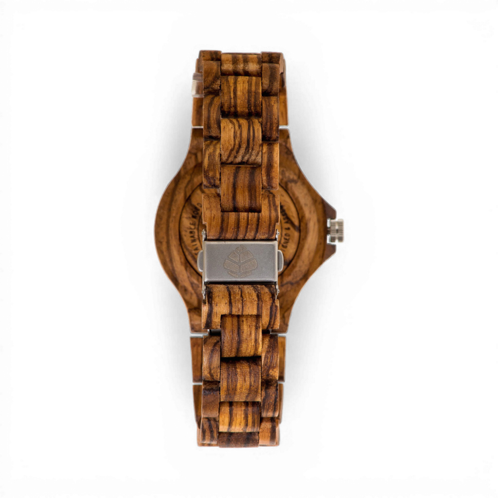 Zebrawood/White Dial